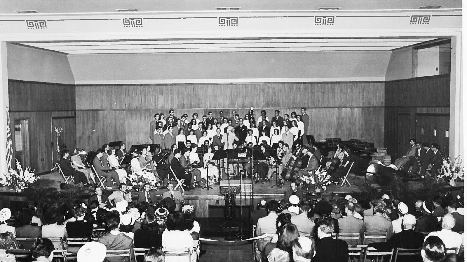 Hughes Hall dedication concert 1949