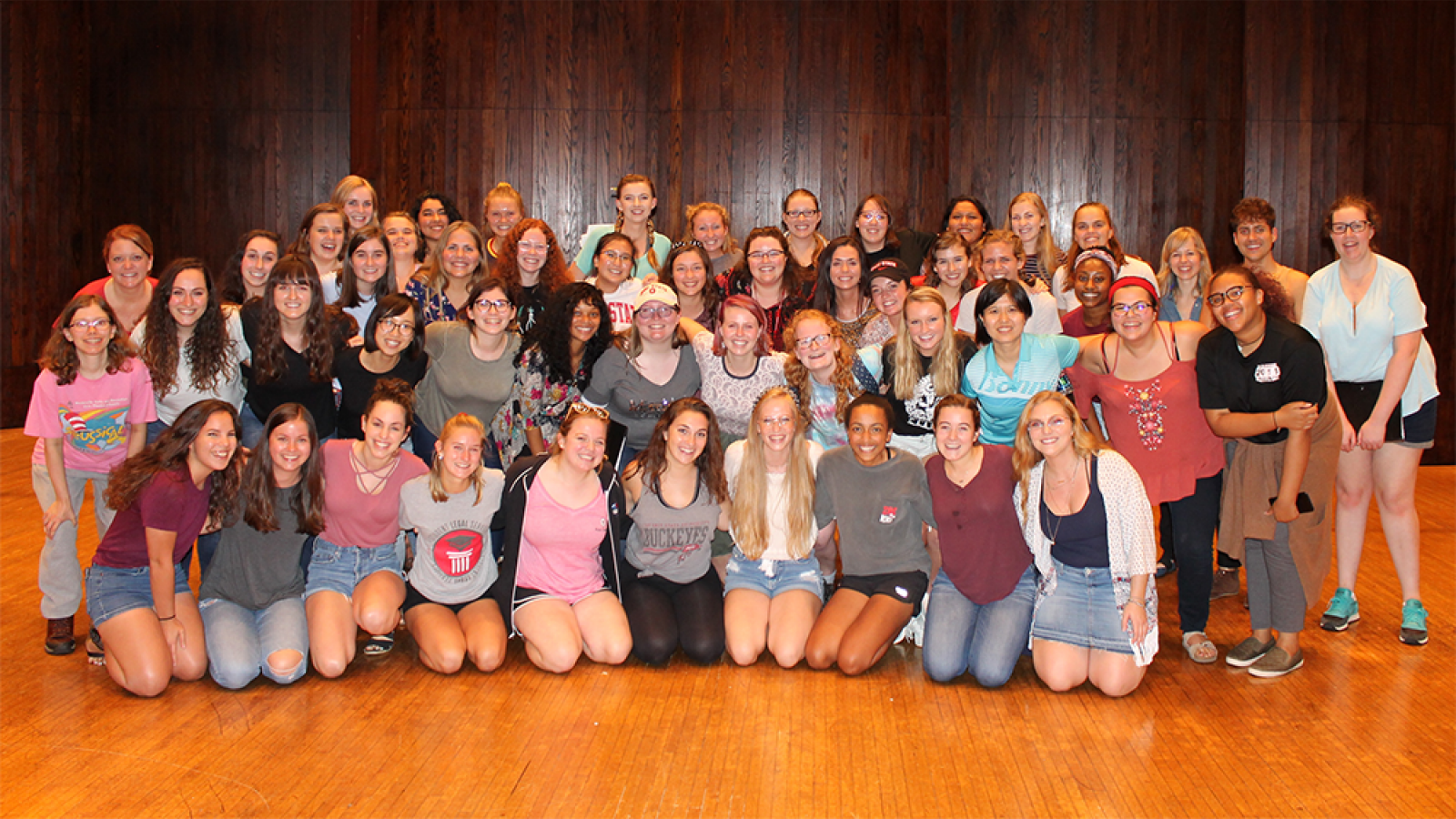 Full ensemble after our Fall Member Retreat