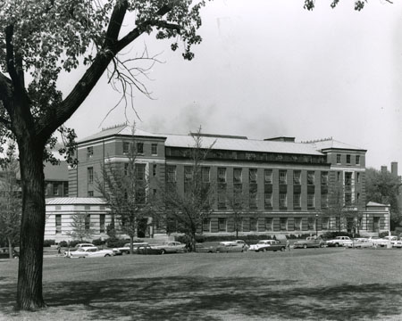 Hughes Hall in 1960.